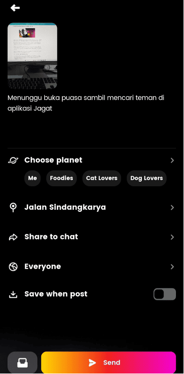 fitur aplikasi jagat